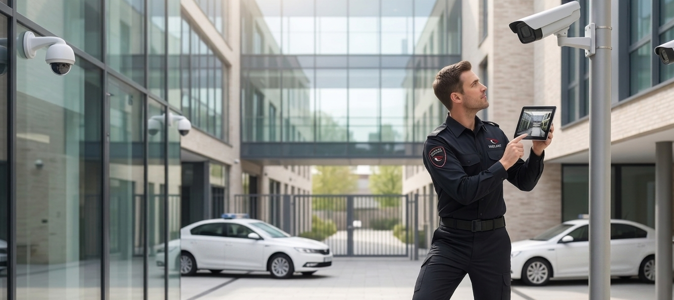 Professional CCTV security camera installation and monitoring
