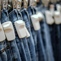 Rfid,Hard,Tag,On,Blue,Jeans,Pants,In,Shop