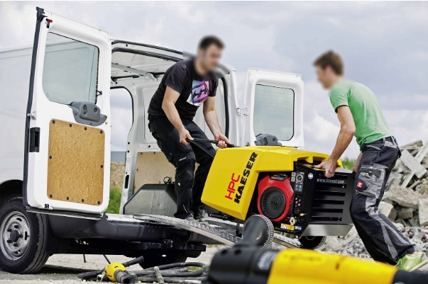 Theft of construction site equipment